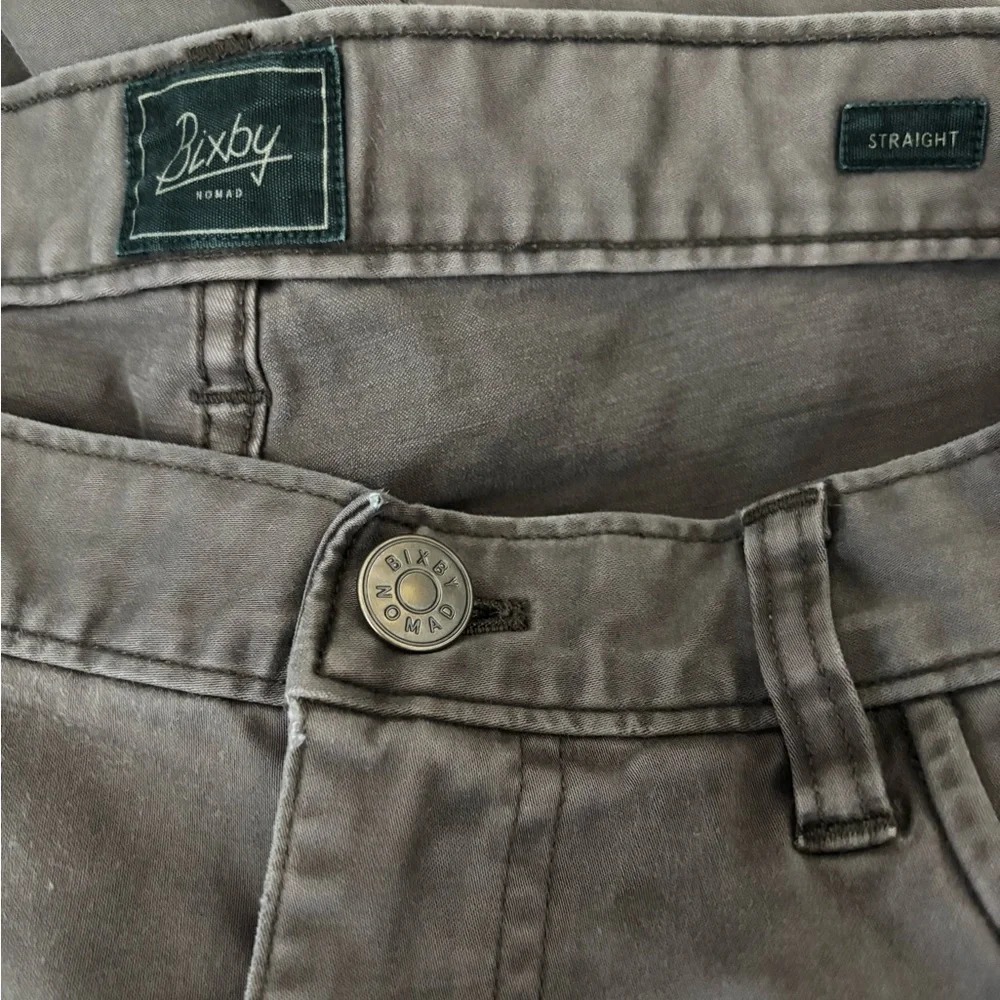 Bixby Nomad Men’s Straight‎ Leg Pants 34X30 - Picture 2 of 3
